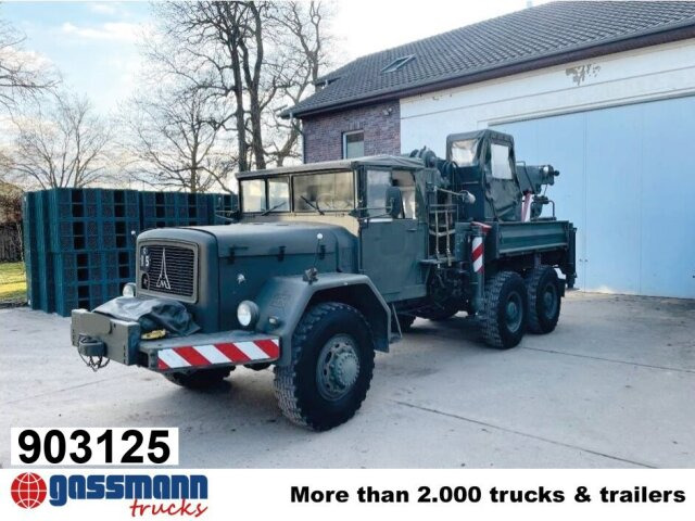 Magirus Deutz Jupiter 178D15A 6X6, -Kran,Wilhag - Feiebil: bilde 1 Magirus Deutz Jupiter 178D15A 6X6, -Kran,Wilhag - Feiebil: bilde 1