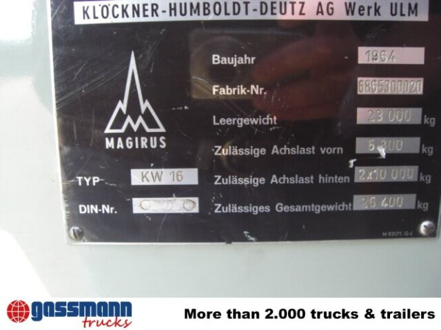 Magirus Deutz MAGIRUS URANUS 250D22 KW 16 Feuerwehr Kranwagen - Brannbil, Kranbil: bilde 4 Magirus Deutz MAGIRUS URANUS 250D22 KW 16 Feuerwehr Kranwagen - Brannbil, Kranbil: bilde 4