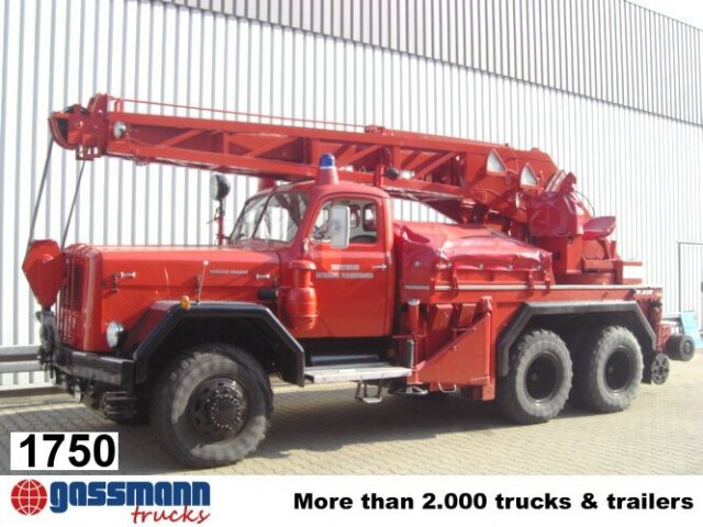 Magirus Deutz MAGIRUS URANUS 250D22 KW 16 Feuerwehr Kranwagen - Brannbil, Kranbil: bilde 1 Magirus Deutz MAGIRUS URANUS 250D22 KW 16 Feuerwehr Kranwagen - Brannbil, Kranbil: bilde 1