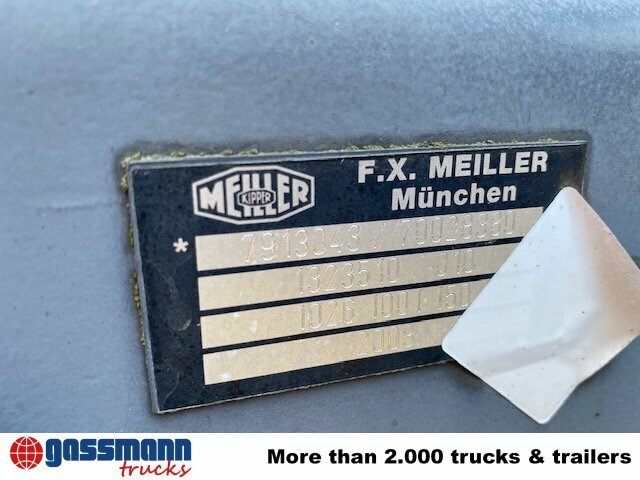 Meiller Hilfsrahmen 2-3-Achs-Dreiseitenkipper, VOLVO! - Tippbil: bilde 5 Meiller Hilfsrahmen 2-3-Achs-Dreiseitenkipper, VOLVO! - Tippbil: bilde 5