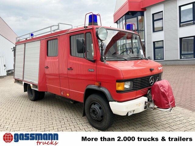 Brannbil Mercedes-Benz 711 D 4x2 Doka, LF 8: bilde 10