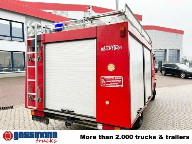 Brannbil Mercedes-Benz 814 D 4x2 Doka, TLF 8: bilde 10