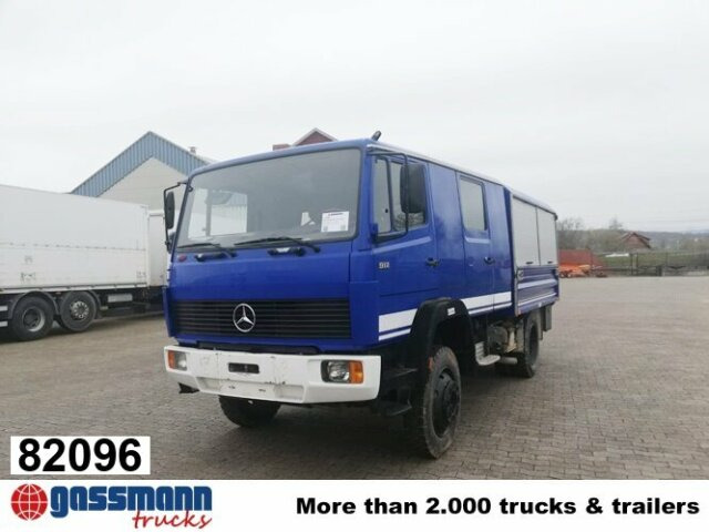 Mercedes-Benz 917 AF 4x4 Doka - Planbil: bilde 1 Mercedes-Benz 917 AF 4x4 Doka - Planbil: bilde 1
