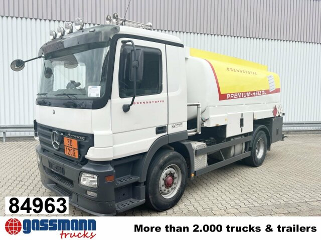 Mercedes-Benz Actros 1844 L 4x2, Tank 14.250l - Tankbil: bilde 1 Mercedes-Benz Actros 1844 L 4x2, Tank 14.250l - Tankbil: bilde 1