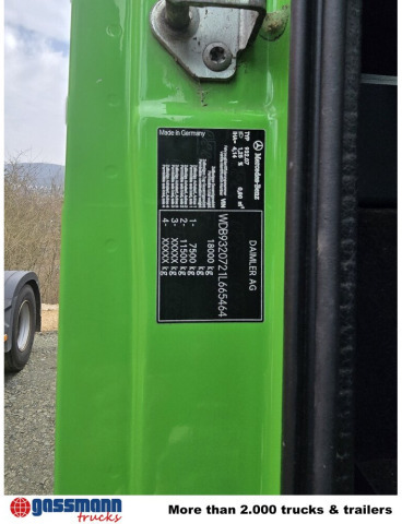 Mercedes-Benz Actros 2032 LA 4x4, Faun Variopress 310 ca. - Søppelbil: bilde 5 Mercedes-Benz Actros 2032 LA 4x4, Faun Variopress 310 ca. - Søppelbil: bilde 5