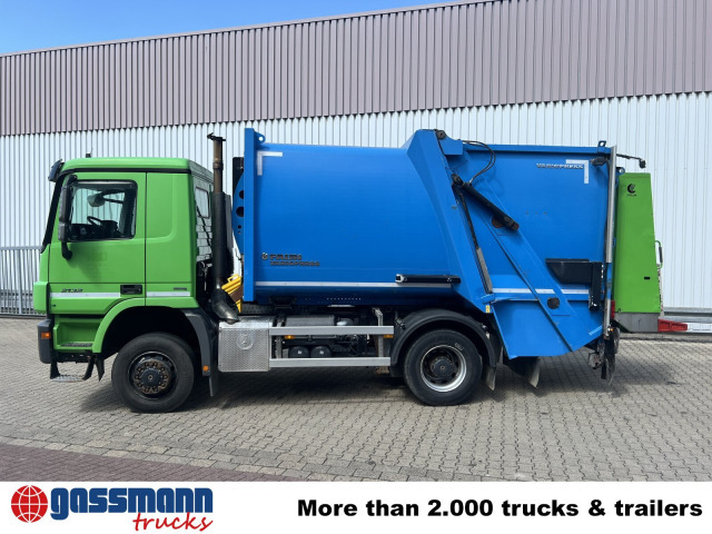 Søppelbil for transport av søppel Mercedes-Benz Actros 2032 LA 4x4, Faun Variopress 310 ca.: bilde 12