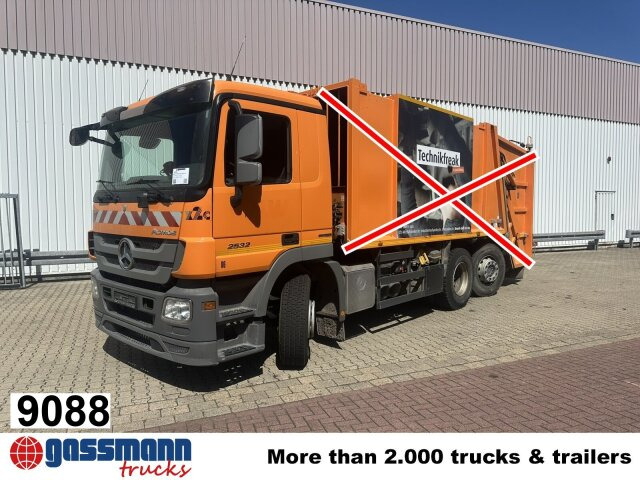 Mercedes-Benz Actros 2532/41 L 6x2, EEV, Lenkachse - Chassis lastebil: bilde 1 Mercedes-Benz Actros 2532/41 L 6x2, EEV, Lenkachse - Chassis lastebil: bilde 1