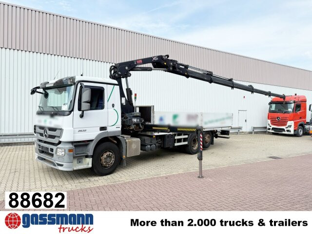 Mercedes-Benz Actros 2532 L 6x2, Liftachse, Kran Hiab 244EP-5 - Planbil, Kranbil: bilde 1 Mercedes-Benz Actros 2532 L 6x2, Liftachse, Kran Hiab 244EP-5 - Planbil, Kranbil: bilde 1