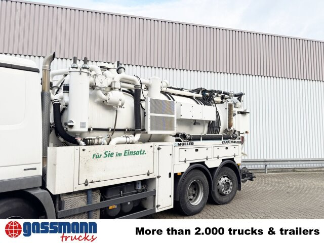 Feiebil Mercedes-Benz Actros 2536 L 6x2, Müller Saug- und Spülwagen: bilde 6
