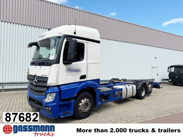 Mercedes-Benz Actros 2540 L 6x2, Retarder, Liftachse, - Chassis lastebil: bilde 1 Mercedes-Benz Actros 2540 L 6x2, Retarder, Liftachse, - Chassis lastebil: bilde 1