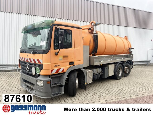 Mercedes-Benz Actros 2541 L 6x2, Lenkachse, Küller Saug- und - Feiebil: bilde 1 Mercedes-Benz Actros 2541 L 6x2, Lenkachse, Küller Saug- und - Feiebil: bilde 1