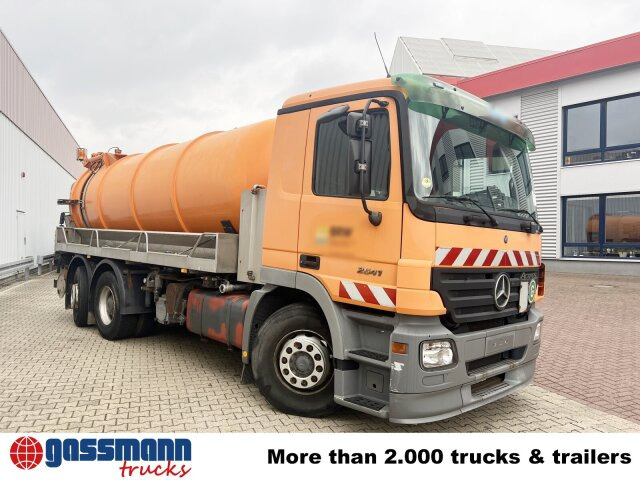 Feiebil Mercedes-Benz Actros 2541 L 6x2, Lenkachse, Küller Saug- und: bilde 8