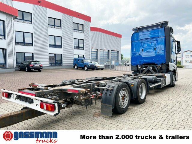 Container-transport/ Vekselflak lastebil Mercedes-Benz Actros 2542/48 L/nR 6x2, Retarder, Standklima,: bilde 11