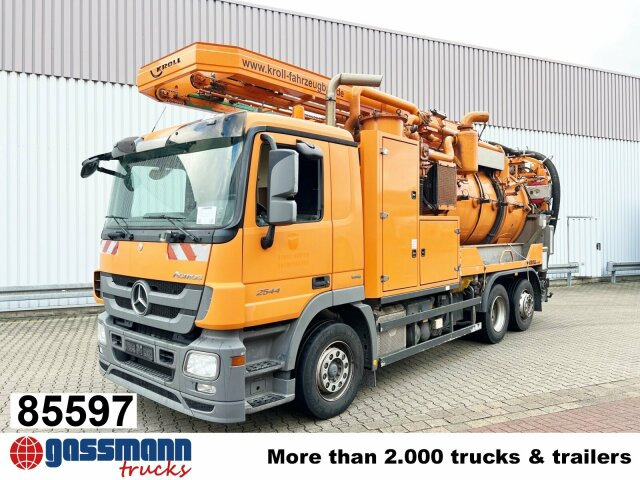 Mercedes-Benz Actros 2544 L 6x2, Lenkachse, Kroll - Feiebil: bilde 1 Mercedes-Benz Actros 2544 L 6x2, Lenkachse, Kroll - Feiebil: bilde 1