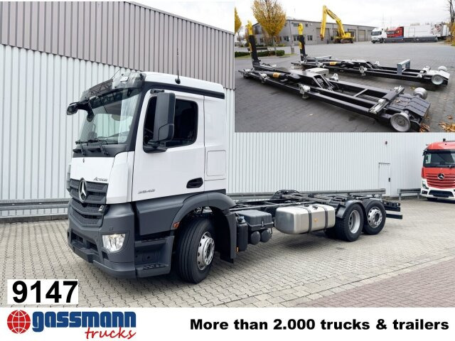 Mercedes-Benz Actros 2548 L 6x2, Retarder, Lenk-/Liftachse - Krokbil: bilde 1 Mercedes-Benz Actros 2548 L 6x2, Retarder, Lenk-/Liftachse - Krokbil: bilde 1
