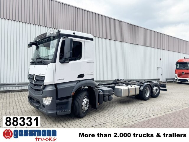 Mercedes-Benz Actros 2548 L 6x2, Retarder, Lenk-/Liftachse - Chassis lastebil: bilde 1 Mercedes-Benz Actros 2548 L 6x2, Retarder, Lenk-/Liftachse - Chassis lastebil: bilde 1