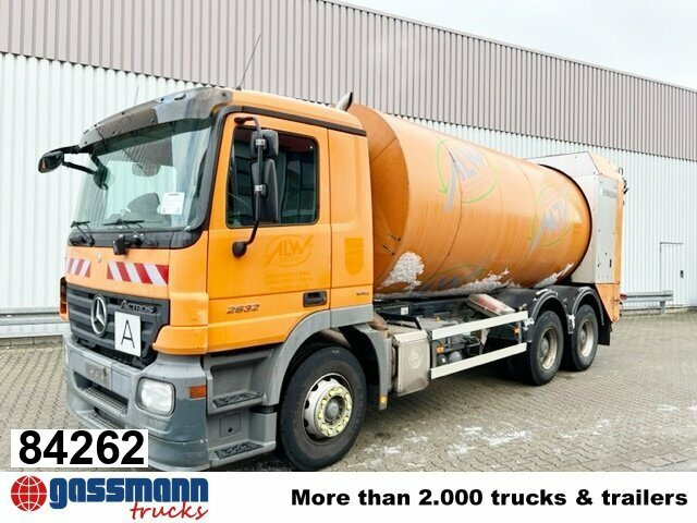 Mercedes-Benz Actros 2632/41 6x4, FAUN Rotopress 520, - Søppelbil: bilde 1 Mercedes-Benz Actros 2632/41 6x4, FAUN Rotopress 520, - Søppelbil: bilde 1