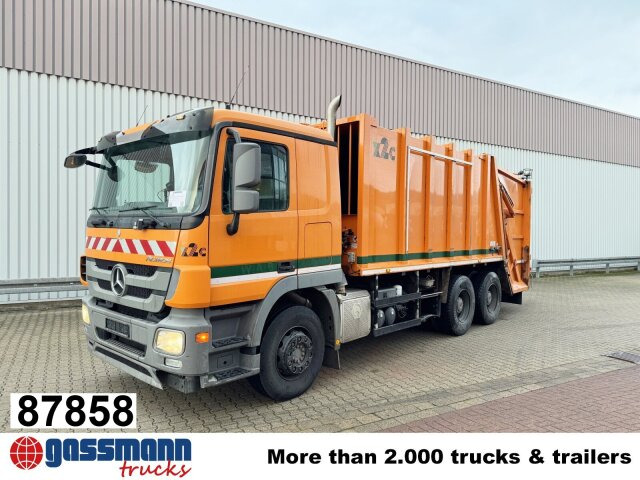 Mercedes-Benz Actros 2641/48 L 6x4, Haller M21X2C, Zöller - Søppelbil: bilde 1 Mercedes-Benz Actros 2641/48 L 6x4, Haller M21X2C, Zöller - Søppelbil: bilde 1
