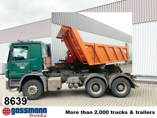 Mercedes-Benz Actros 2644/48 K 6x4, Stahlmulde ca. 14m³ - Chassis lastebil: bilde 1 Mercedes-Benz Actros 2644/48 K 6x4, Stahlmulde ca. 14m³ - Chassis lastebil: bilde 1