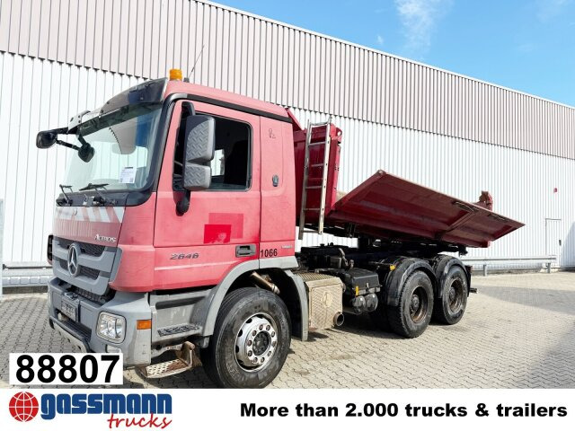 Mercedes-Benz Actros 2646 K 6x4, Retarder, Bordmatik - Tippbil: bilde 1 Mercedes-Benz Actros 2646 K 6x4, Retarder, Bordmatik - Tippbil: bilde 1