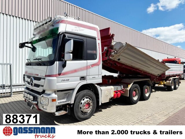 Mercedes-Benz Actros 2648 LK 6x4, Retarder, Bordmatik, - Tippbil: bilde 1 Mercedes-Benz Actros 2648 LK 6x4, Retarder, Bordmatik, - Tippbil: bilde 1