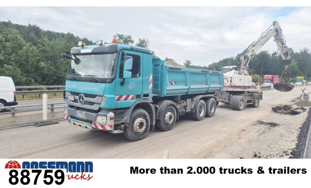Mercedes-Benz Actros 3241 K 8x4/4, Bordmatik - Tippbil: bilde 1 Mercedes-Benz Actros 3241 K 8x4/4, Bordmatik - Tippbil: bilde 1