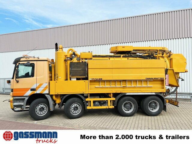 Mercedes-Benz Actros 3243 K 8x4/4, Müller Saug- und - Feiebil: bilde 3 Mercedes-Benz Actros 3243 K 8x4/4, Müller Saug- und - Feiebil: bilde 3
