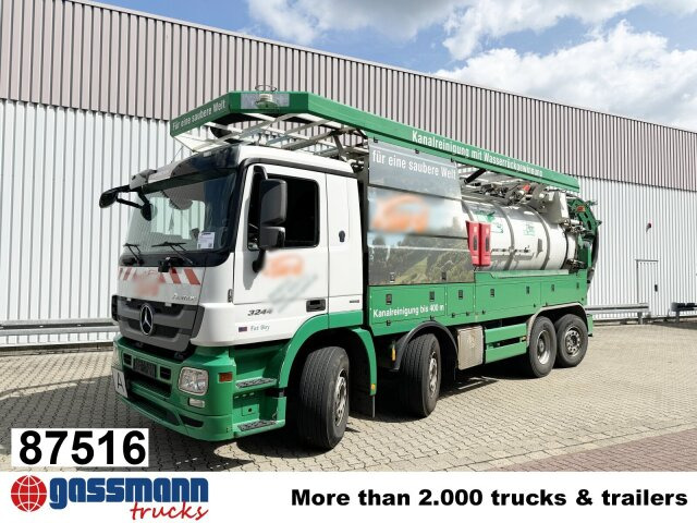 Mercedes-Benz Actros 3244 L 8x2/6, Assmann Saug- und - Feiebil: bilde 1 Mercedes-Benz Actros 3244 L 8x2/6, Assmann Saug- und - Feiebil: bilde 1