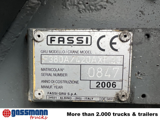 Mercedes-Benz Actros 3346 AK 6x6, 134t Anhängelast WSK, - Planbil, Kranbil: bilde 5 Mercedes-Benz Actros 3346 AK 6x6, 134t Anhängelast WSK, - Planbil, Kranbil: bilde 5