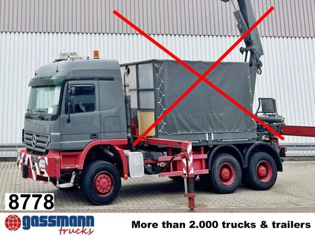 Mercedes-Benz Actros 3346 AK 6x6 - Chassis lastebil: bilde 1 Mercedes-Benz Actros 3346 AK 6x6 - Chassis lastebil: bilde 1