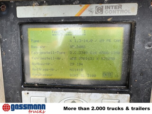 Mercedes-Benz Actros 3348 6x4, V8, Kroll Saug-/Spülwagen ca. - Feiebil: bilde 2 Mercedes-Benz Actros 3348 6x4, V8, Kroll Saug-/Spülwagen ca. - Feiebil: bilde 2