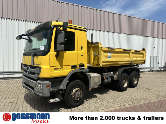 Tippbil Mercedes-Benz Actros 3348 AK 6x6, Bordmatik links: bilde 8