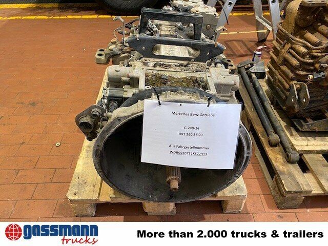 Mercedes-Benz Actros Schaltgetriebe G 240-16 mit Retarder - Girkasse for Lastebil: bilde 2 Mercedes-Benz Actros Schaltgetriebe G 240-16 mit Retarder - Girkasse for Lastebil: bilde 2