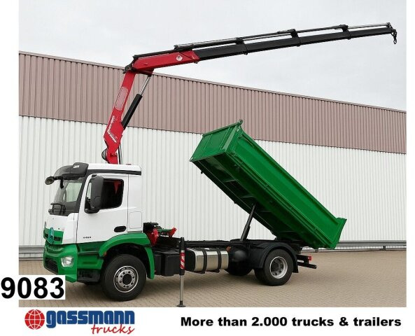 Mercedes-Benz Arocs 1840 K 4x2, MultimediaCockpit, - Tippbil, Kranbil: bilde 1 Mercedes-Benz Arocs 1840 K 4x2, MultimediaCockpit, - Tippbil, Kranbil: bilde 1