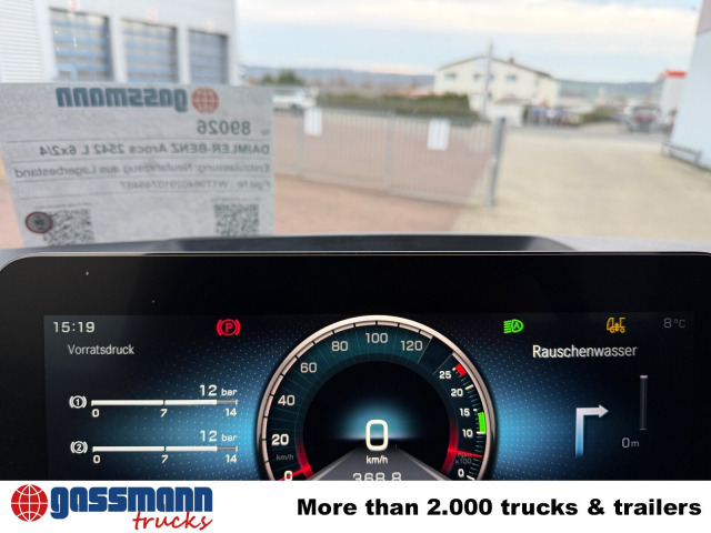 Mercedes-Benz Arocs 2542 L 6x2/4, Vorlauflenk-/liftachse, - Chassis lastebil: bilde 4 Mercedes-Benz Arocs 2542 L 6x2/4, Vorlauflenk-/liftachse, - Chassis lastebil: bilde 4