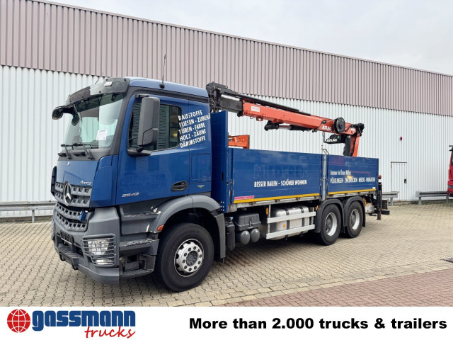Planbil, Kranbil Mercedes-Benz Arocs 2642 6x4 mit Heckkran Atlas AK 186.3 V-2: bilde 8
