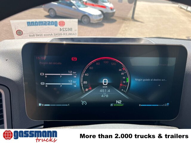 Mercedes-Benz Arocs 3240 8x4/42, Motorabtrieb - Krokbil: bilde 2 Mercedes-Benz Arocs 3240 8x4/42, Motorabtrieb - Krokbil: bilde 2