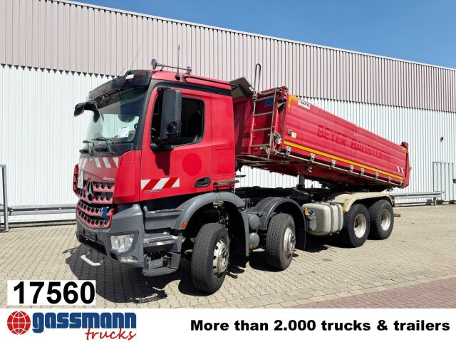 Mercedes-Benz Arocs 3243 K 8x4/4, Alu-Bordwände - Tippbil: bilde 1 Mercedes-Benz Arocs 3243 K 8x4/4, Alu-Bordwände - Tippbil: bilde 1