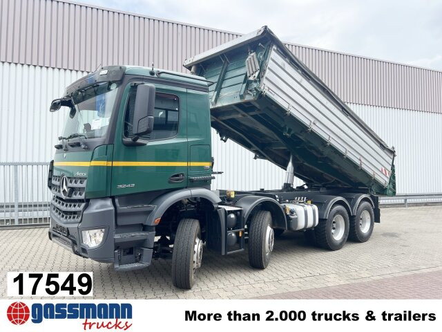 Mercedes-Benz Arocs 3243 K 8x4, Ressenig Thermo Alukipper 3-S - Tippbil: bilde 1 Mercedes-Benz Arocs 3243 K 8x4, Ressenig Thermo Alukipper 3-S - Tippbil: bilde 1