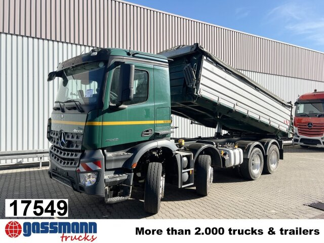 Mercedes-Benz Arocs 3243 K 8x4, Ressenig Thermo Alukipper 3-S - Tippbil: bilde 1 Mercedes-Benz Arocs 3243 K 8x4, Ressenig Thermo Alukipper 3-S - Tippbil: bilde 1