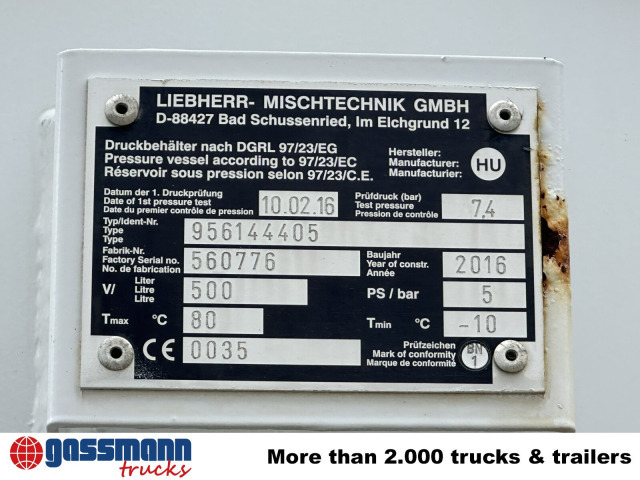 Mercedes-Benz Arocs 3251 8x4/4, Betonmischer Liebherr ca. 9m³ - Betongbil: bilde 4 Mercedes-Benz Arocs 3251 8x4/4, Betonmischer Liebherr ca. 9m³ - Betongbil: bilde 4