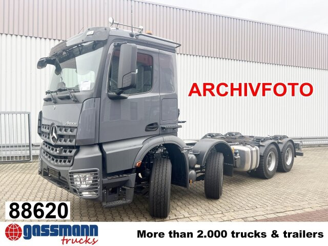 Mercedes-Benz Arocs 3253 L 8x4/4, MultimediaCockpit, Navi, - Chassis lastebil: bilde 1 Mercedes-Benz Arocs 3253 L 8x4/4, MultimediaCockpit, Navi, - Chassis lastebil: bilde 1