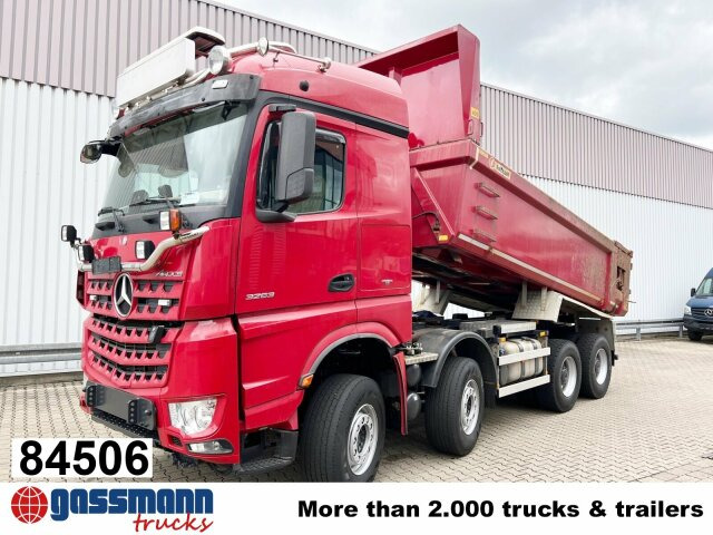 Mercedes-Benz Arocs 3263 8x4/4, Retarder, Stahlmulde ca.14m³, - Tippbil: bilde 1 Mercedes-Benz Arocs 3263 8x4/4, Retarder, Stahlmulde ca.14m³, - Tippbil: bilde 1