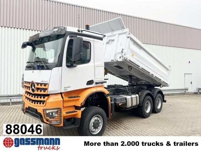 Mercedes-Benz Arocs 3351 AK 6x6, Grounder - Tippbil: bilde 1 Mercedes-Benz Arocs 3351 AK 6x6, Grounder - Tippbil: bilde 1