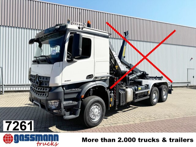 Mercedes-Benz Arocs 3351 AK 6x6, Retarder, Navi, Grounder - Krokbil: bilde 1 Mercedes-Benz Arocs 3351 AK 6x6, Retarder, Navi, Grounder - Krokbil: bilde 1