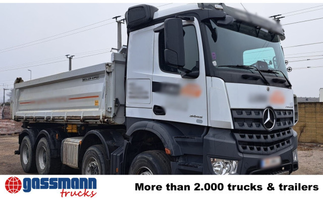 Mercedes-Benz Arocs 3445 K 8x4/4, Meiller Bordmatik links - Tippbil: bilde 2 Mercedes-Benz Arocs 3445 K 8x4/4, Meiller Bordmatik links - Tippbil: bilde 2