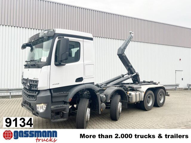Mercedes-Benz Arocs 4142/48 8x4/4, Grounder, Meiller RS26 - Krokbil: bilde 1 Mercedes-Benz Arocs 4142/48 8x4/4, Grounder, Meiller RS26 - Krokbil: bilde 1