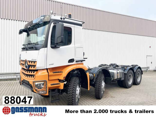 Mercedes-Benz Arocs 4151 AK 8x8/4, Grounder - Chassis lastebil: bilde 1 Mercedes-Benz Arocs 4151 AK 8x8/4, Grounder - Chassis lastebil: bilde 1