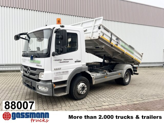 Mercedes-Benz Atego 1222 K 4x2, 2x AHK - Tippbil: bilde 1 Mercedes-Benz Atego 1222 K 4x2, 2x AHK - Tippbil: bilde 1
