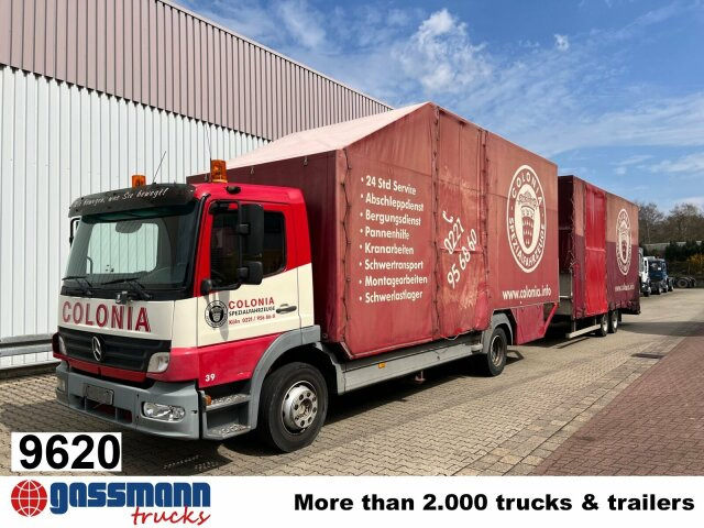 Mercedes-Benz Atego 1223 L 4x2, Kompl. Zug, Lift- & - Kapellbil: bilde 1 Mercedes-Benz Atego 1223 L 4x2, Kompl. Zug, Lift- & - Kapellbil: bilde 1
